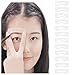 HaloVa Eyebrow Stencil Kit, Reusable Environmental-friendly Popular Eyebrow Drawing Guide Card, Makeup Tools for Eyebrows Powdering, 1 Set of 8 Styles