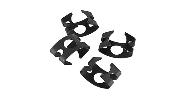 4pcs del tubo de freno CLIPS la manguera del freno 4D0611715B ...