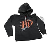 Harley-Davidson Boys Youth Ultimate Eagle HD Full Zip Black Long Sleeve Hoodie -2T/3T