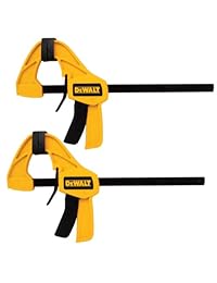 DeWalt dwht83158 Medium disparador Clamp con 12 inch Bar 2pk