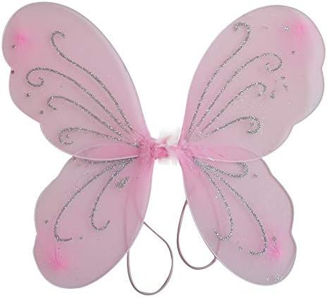 MiyaSudy Girl's Butterfly Fairy Wings Fancy Dress-up Angel Wings Halloween Birthday Party Costume