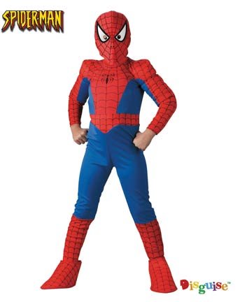 Deluxe Kids Spiderman Costume