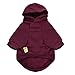 Howstar Pet Clothes, Puppy Hoodie Sweater Dog Coat Warm Sweatshirt Love My Mom Printed Shirt (L, Red)