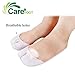 TOD Half Toe Sleeve Metatarsal Pads (2 Pairs)- Ballet Toe Pads Tiptoe Protector,Ballet Pointe Shoe Toe pad, Gel Toe Protector to Prevent Calluses and Blisters