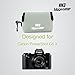 MegaGear ''Ultra Light'' Camera Case, Bag for Canon PowerShot G5 X G5X Digital Camera (Grey, Neoprene)