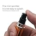 6 Pack Perfume Atomizer,5 Ml Mini Refillable Empty Perfume Atomizer Bottle, Refillable Perfume Spray, Scent Pump Case, Perfume Atomizer for Travel Outgoing By Korty