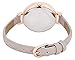 Women's Watches by FERENZI | Elegant Rose Gold-Tone Grey-Beige PU Leather Thin Band Watch | FZ15501