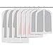 Garment&nbsp;Bag&nbsp;Lightweight Full&nbsp;Zipper&nbsp;Breathable&nbsp; Suit&nbsp;Bag&nbsp;(Set of 8) Moth&nbsp;Proof&nbsp;Garment&nbsp;Protection&nbsp; for Closet Storage&nbsp;and Home and Travel primary