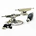 Peoples Republic P-Rep Skull 32mm Graphic Complete Wooden Fingerboard w CNC Lathed Bearing Wheels