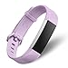 UMTELE For Fitbit Alta Bands, Soft Replacement Wristband with Metal Buckle Clasp for Fitbit Alta Smart Fitness Tracker, Lavender