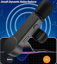 EZColoris Wireless Microphone for Android Phone USB