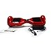 mAuto Hover Scooter Board,Two Wheel Self Balancing Intelligent Personal Battery Powered w/ LED Lights (Red)