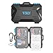 VKO Memory Card Case,Memory Card Holder,SD Card Case,SD Card Holder,CF Card Case,CF Card Holder,SDHC SDXC Micro SD Card Case Holder Protector Organizer Box with Carabiner for 4 CF/8 SD/12 MSD Cards