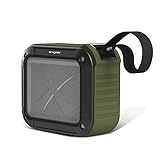 Bluetooth Speaker 4.0 Wireless Waterproof Shower OK Portable Outdoor Sport NFC 3D Sound Shockproof Dustproof, Pair All BT Devices,10 Hour Music Play 1500mAh Battery, Hands Free Call, Mic, AUX -Green