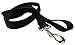 Happy's Pet Products Organic Bamboo Dog Leash, 6-Foot Long and 1-Inch Wide - Black