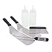 Yukon Glory Blackstone 28 Inch Griddle Cover with Full Bonus Accessory Kit Including: 2X Metal Spatulas, Scraper, 2X Squirt Bottles & Meat Thermometer!