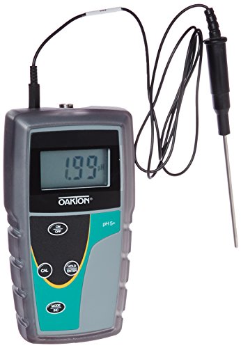 Oakton WD-35613-50 pH 5+ Handheld Meter with ATC Probe