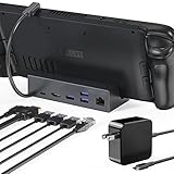Steam Deck Dock, Come with 45W 6.6ft