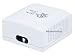 Monoprice Surface Mount Box Cat5e Double (107091) white