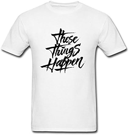 AiK These Things Happen G-Eazy Quotes Cotton Men's T-Shirt