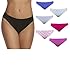 Felina Women's 6 & 8 Pack Cotton Stretch Sexy Active Sublime Low Rise Bikini Pantys