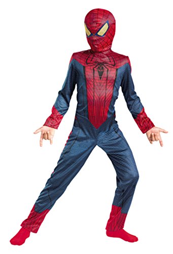 Boys Spider-Man Movie Classic Kids Child Fancy Dress Party Halloween Costume