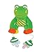 The Original PullyPalz Pacifier Holder "As Seen on Shark Tank!" Puddles the Frog