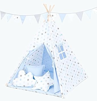 Tipi Enfant Complet Pour Chambre De Garcon Ou Fille Amazon Fr Jeux Et Jouets