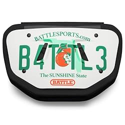 Battle Sports License Plate Football Back Plate