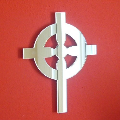 Super Cool Creations Gothic Cross Mirror - 50cm x 40cm