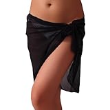 Cloris Murphy Mesh Sarong Pareo Bikini Swimsuit Coverup Beachwear