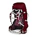 Osprey Aura AG 50 Women's Backpacking Backpack, Gamma Red , Small