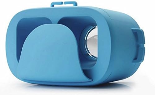JustJamz Kids VR/AR 3D Headset Virtual Reality Glasses for 4.7-6.0 inch devices (Blue)