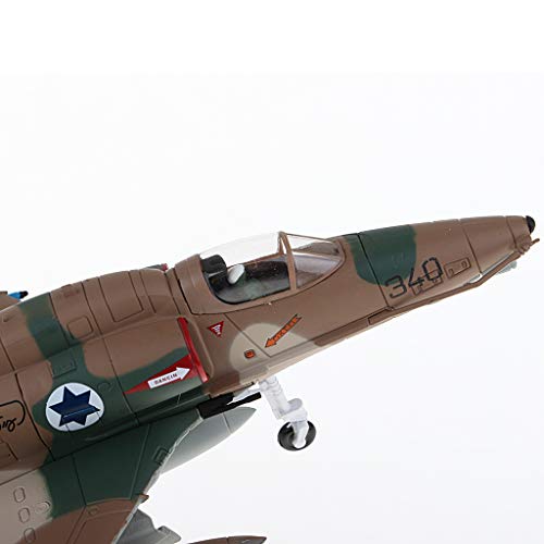 dailymall 1/72 A-4 Skyhawk Attack Plane Carrier Aircraft Fighter Plane - Diecast Combat Aircraft Toy Airplane on Stand, Premium Military Aircrafts - Thumbnail 4