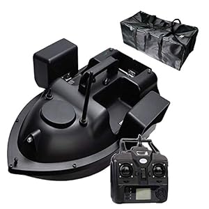 Hxsd Bateau D’appât De Pêche Télécommandé Sans Fil Gps 500m, 2 Kg De Chargement Bateau De Vitesse Intelligent Rc Avec…