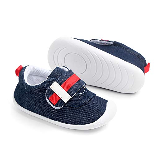 image for Kuner Baby Boys and Girls Cotton Rubber Sloe Outdoor Sneaker First Wal