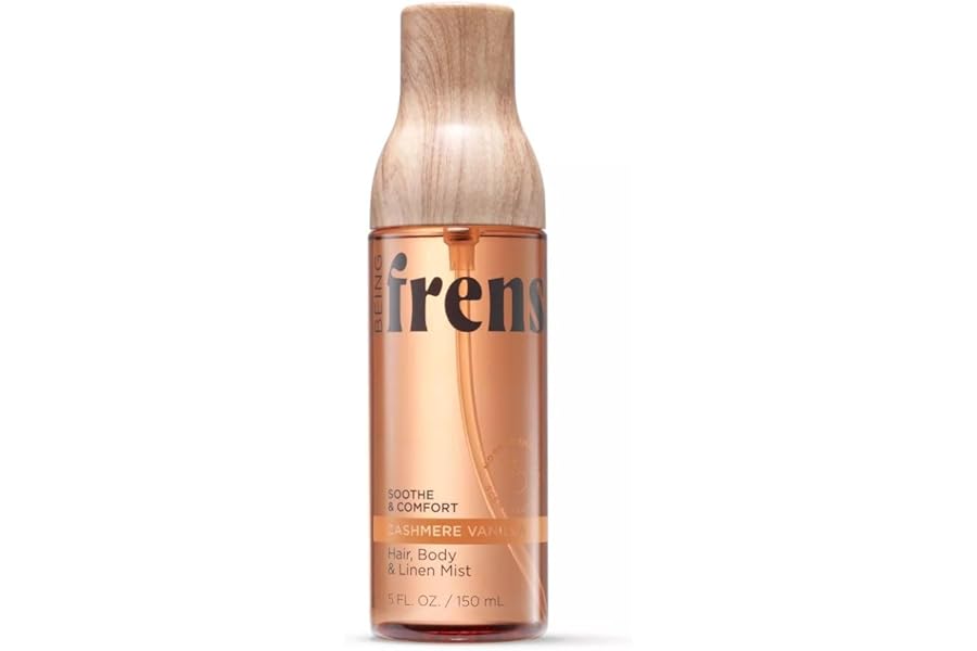 Being Frenshe Cashmere Vanilla Hair, Body and Linen Mist Spray, 5 fl oz (pack of 1