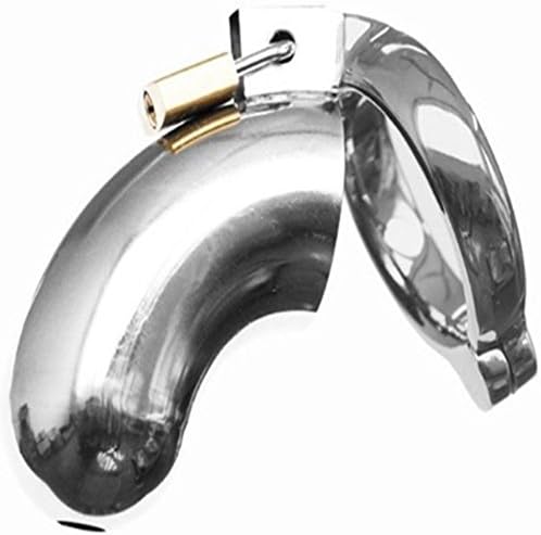 lezaigou Stainless cage male virginity lock