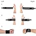 LHOTSEE Premium Wrist Straps，Professional Weight Lifting Training Wrist Straps Support Braces Wraps For Men and Women (Gray)