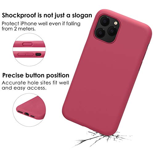JASBON iPhone 11 Pro Max Case 6.5 inch (2019), Silicone Shockproof