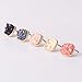 Jane Stone Fashion Resin Square Colorful Faux Druzy Stone Stud Earrings for Women and Teens