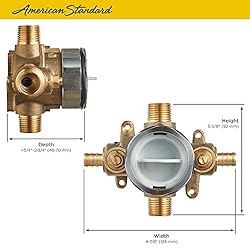 American Standard RU107SS Flash Shower Rough-in