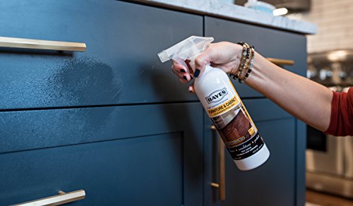 Bayes High-Performance Furniture, Cabinet Cleaner and Polish - Cleans, Conditions, and Preserves Fine Wood Furniture and Cabinetry - 16 oz