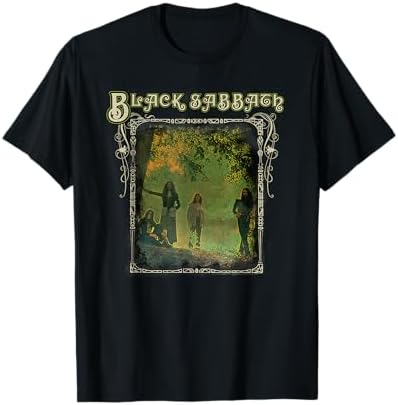 Amazon.com: Black Sabbath Official B&W Band Photo T-Shirt