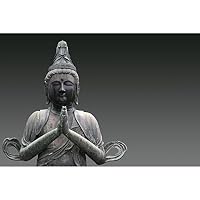 ArtzFolio Buddha D3 Unframed Premium Canvas Painting 24 X 16Inch