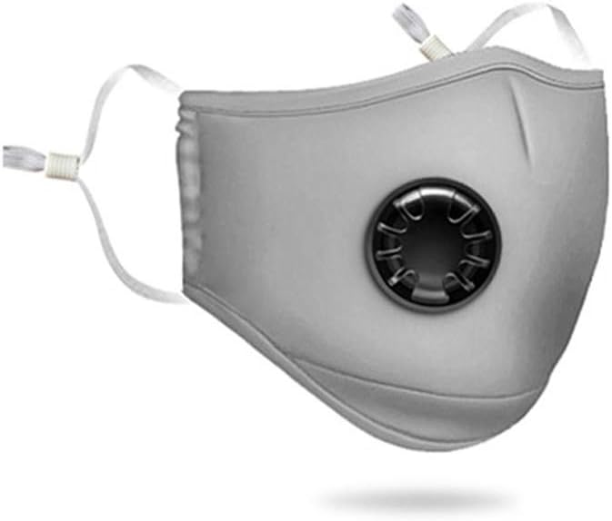 Easy Breathe Washable Dust Mask, Anti Air Dust PM2.5 Carbon Activated Face Mask, Air Filter Mask for Pollution Smoke Allergy Mask,Cotton Respirator Breathing Smoke Pollution Mask for Women and Man.