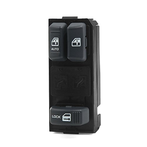 uxcell Front LH Driver Side Electric Power Window Master Switch 15151356 for 1995-2005 Chevrolet GMC Truck SUV