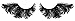 Zinkcolor Feather False Eyelashes F096 Dance Halloween Costume