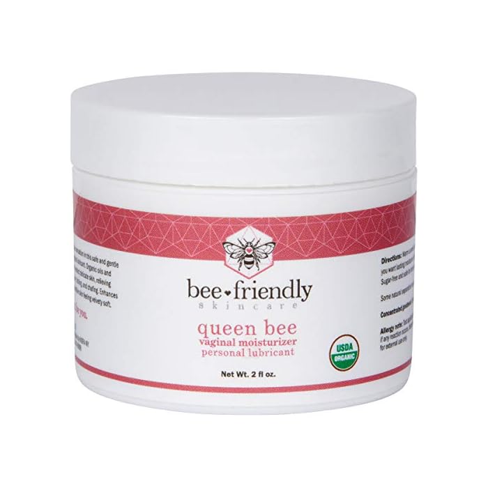 BeeFriendly Organic Vaginal Moisturizer, USDA Certified, Natural Vulva Cream For Dryness, Itching, Irritation, Redness…