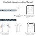Bluetooth Headphones, BYZ Mini Wireless Earbuds Bluetooth 4.2 with Microphone Sport HD Stereo in-Ear Earphones Noise Cancelling Headset for Gym Workoutthumb 4